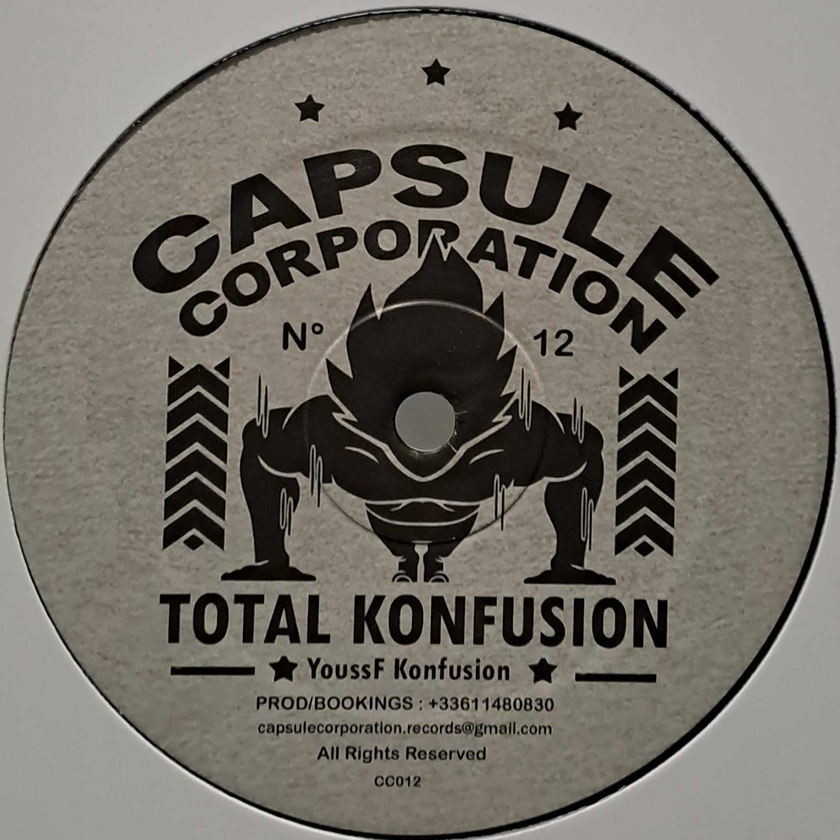 Capsule Corporation 12 - vinyle freetekno